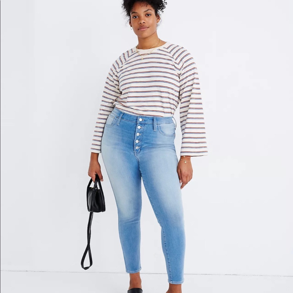 Madewell | Roadtripper Jeggings: Button Front Edition